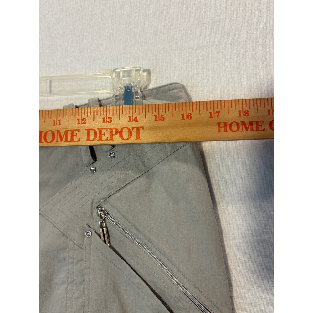 Jamie Sadock Womens Golf Skort Gray Size 10 Activewear Skirt Zipper Pockets - Picture 5 of 10